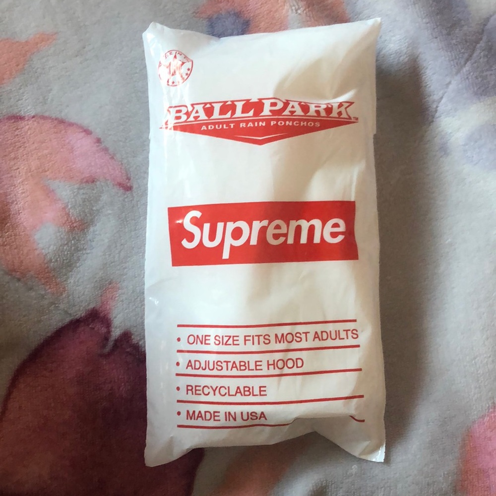 Supreme ballpark poncho
